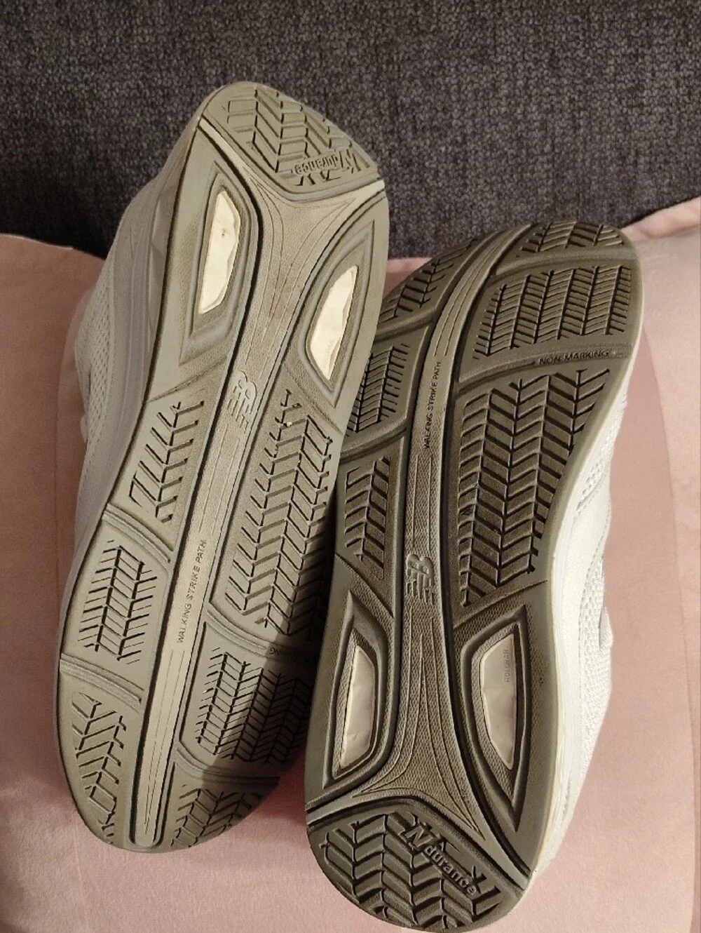 New Balance Women's White Athletic Sneakers